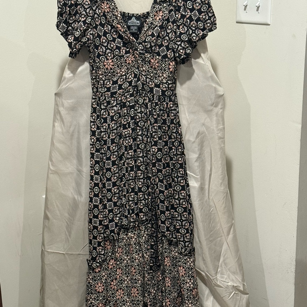 Angie Floral Patterned Dress